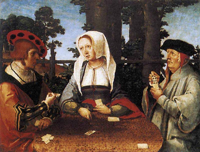 Card Players, Lucas van Leyden